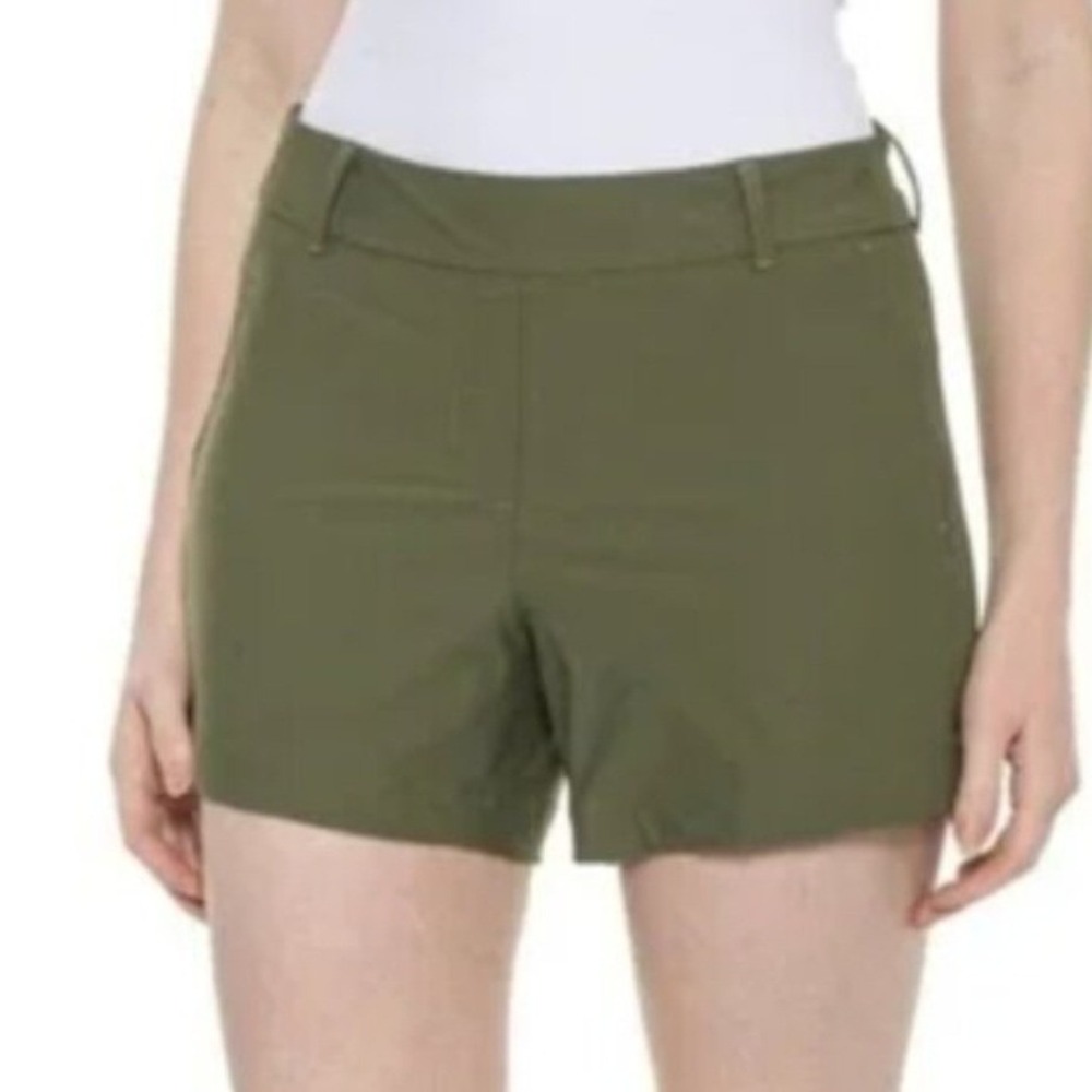 NEW Spanx Sunshine Short 4" Canopy Green UPF 50+ Womens Large 50473R NWT‎ L